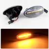 #MR109488 2pcs LED Sequential Dynamic Side Marker Turn Signal Light For Mitsubishi Lancer Mk7 Lancer I-Miev For Citroen C-Zero