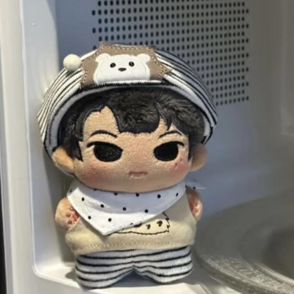 Suit 10cm Cotton Doll Clothes Hedgehog T-shirt Doll Dress Up Set  Doll Accessories