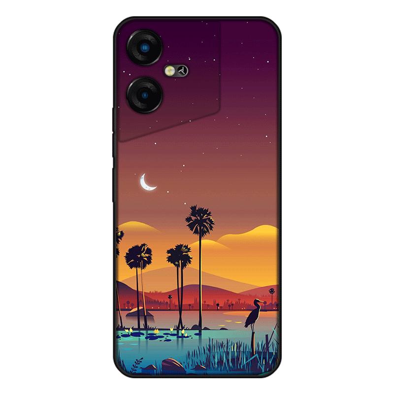 For Tecno Pova 5 Neo 3 Pova5 Neo3 Case Soft Silicone Back Cover Cartoon Phone Case