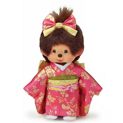 Sekiguchi Monchhichi Furisode Mädchen 205004 H20 x B15 x T6cm