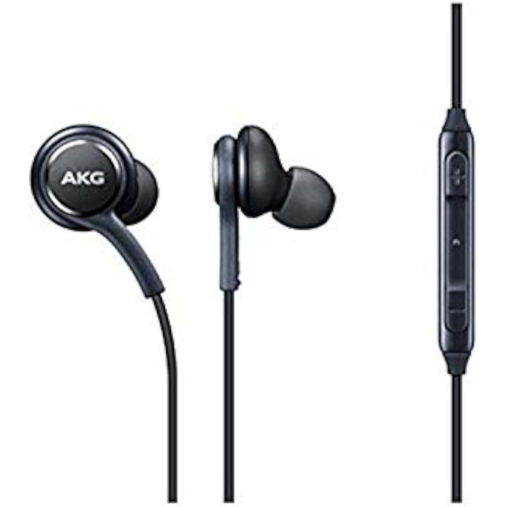 OEM Stereo Headphones with Mic for Samsung Galaxy S8 S9 S8 Plus S9 Plus Note 8 - Designed by AKG ...