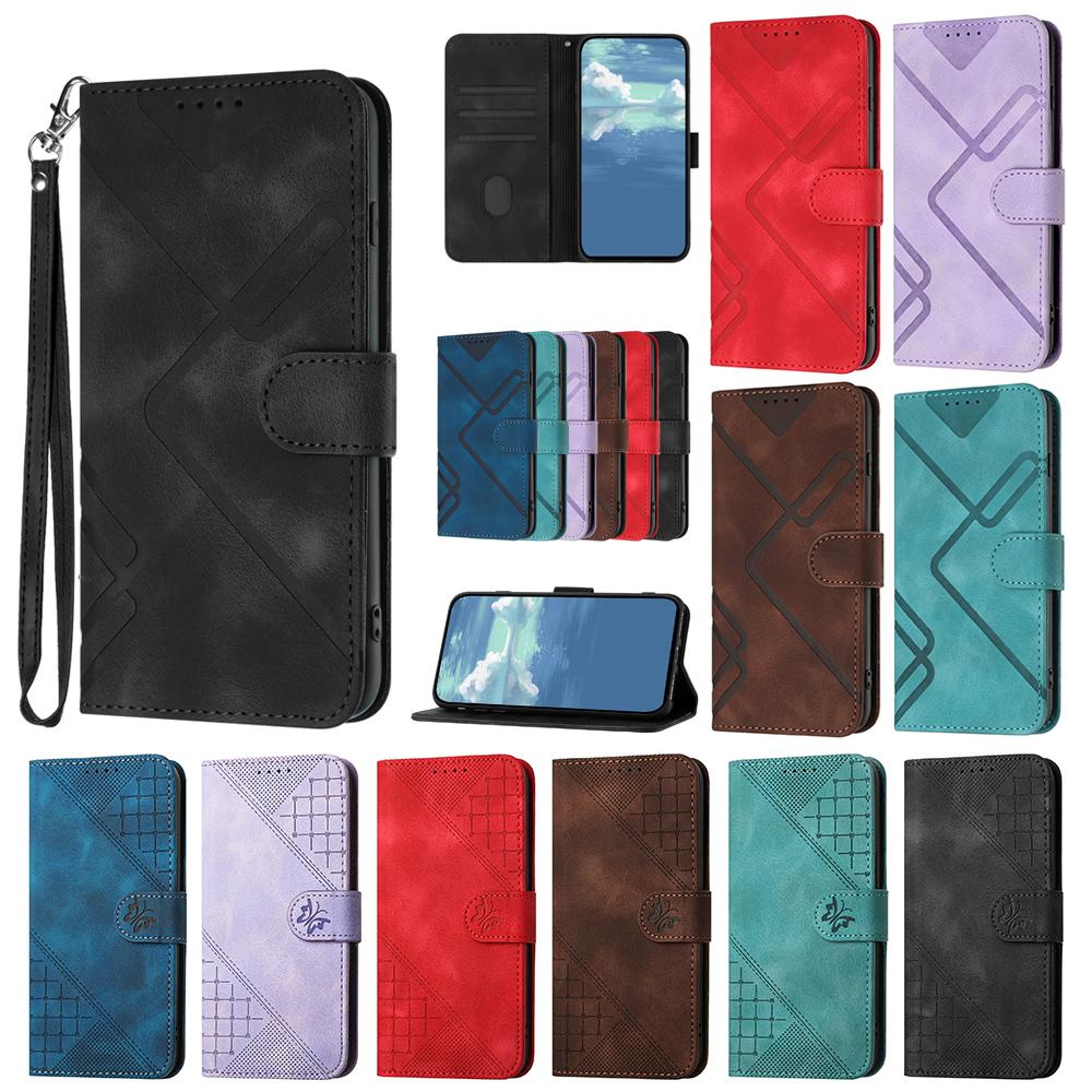 Leather Wallet Case for OPPO A6X 5G 4G A6C A6T A6S A6 GT Find X9 X8S Plus X8 Ultra X6 Pro Stand Card Slot Holder Phone Cover