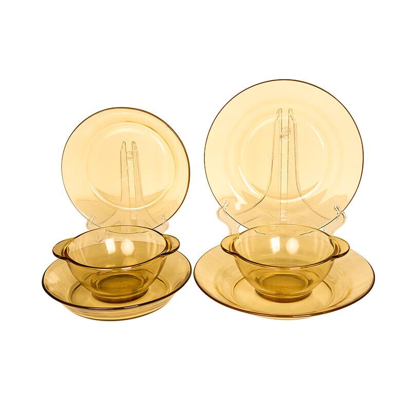 PYREX Shiny Crystal Glass Dinnerware Set