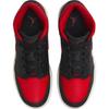 Jordan 1 Mid GS Black Red Kids Sneakers DQ8423-067