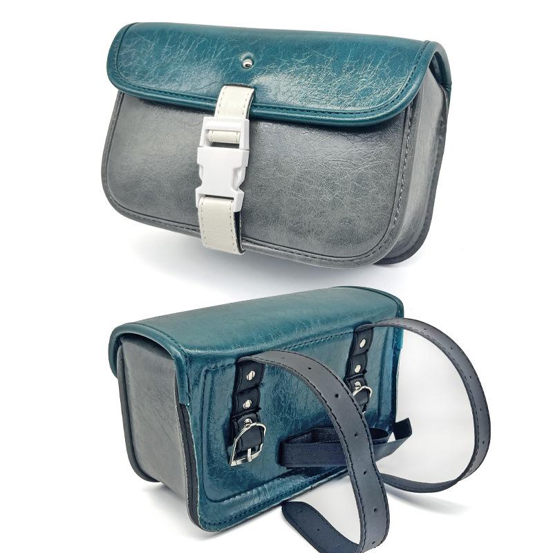 Elegant Waterproof Front Basket for Electric Bikes - Sleek, Portable, and Dynamic Storage Solution for Aima Bikes