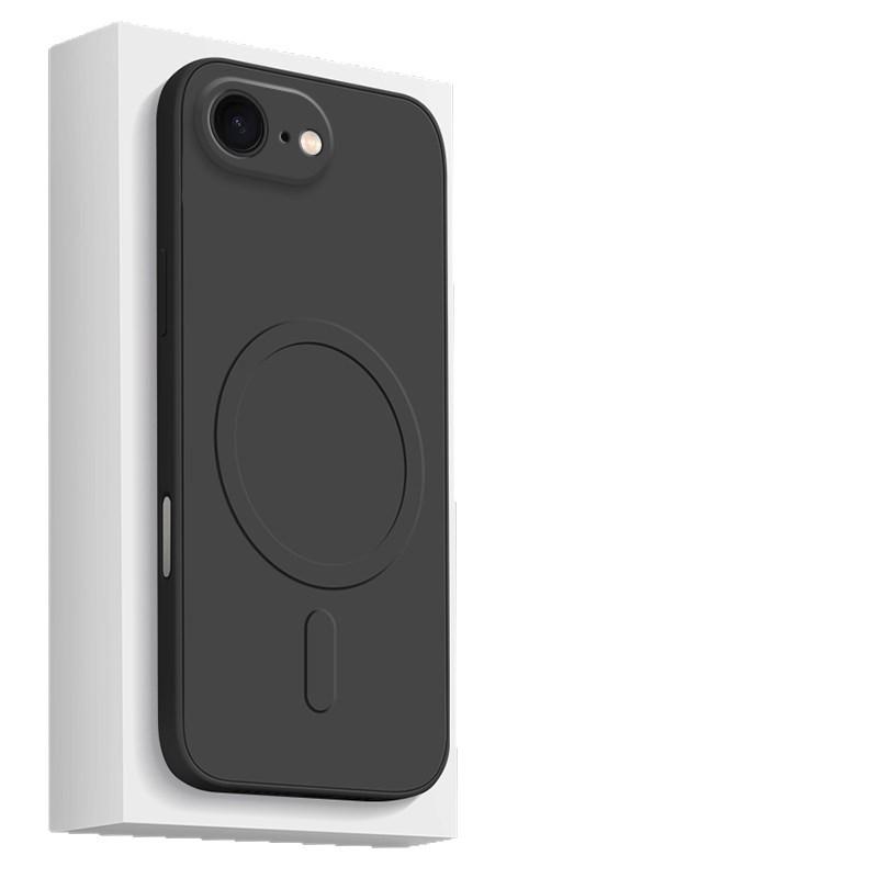 Applicable To iPhone11e Mobile Phone Case, New Magnetic Silicone Apple 11ProMax Lens Anti-drop Protective Case Air