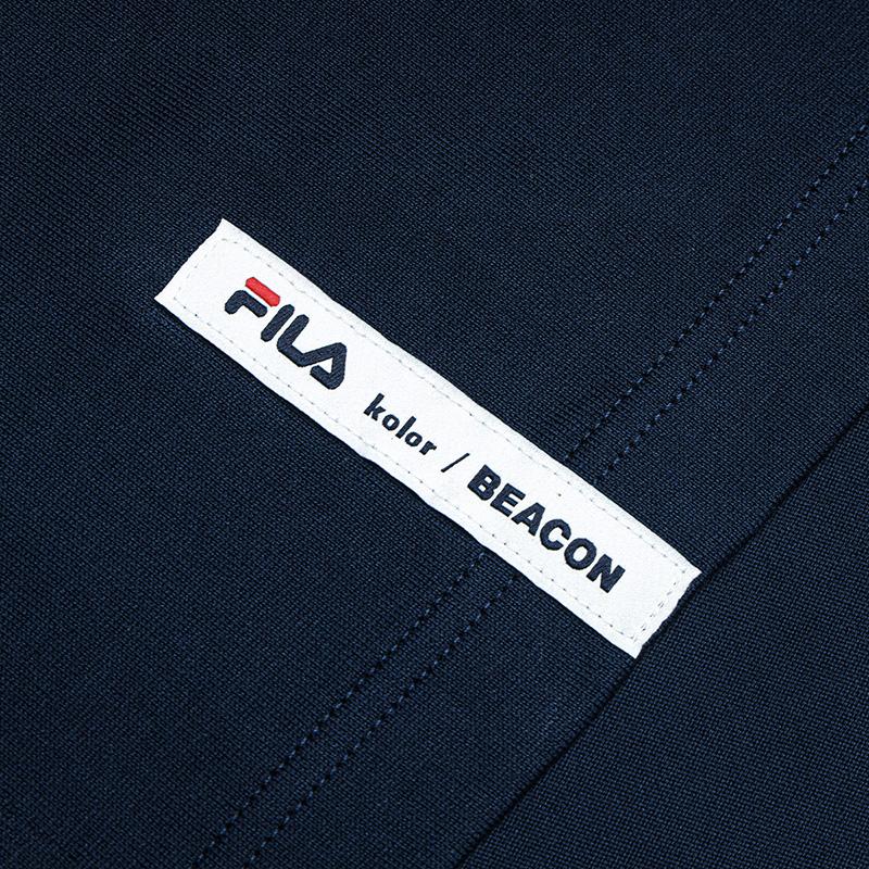 FILA × Kolor Beacon Comfortable Simple Casual Polo Shirt Women tops F11W636105FBU