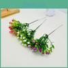 Home Decor Artificial Flower Stick With Plastic Material For Wedding And Photography Scene Decoration