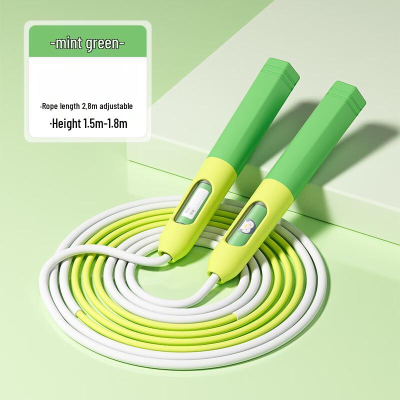 WEZHO Adjustable Weighted Speed Jump Rope for Kids & Adults