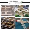 DIY Handmade Balsa Wood Round Rods and Strips for Model Building and Aircraft Model Kits