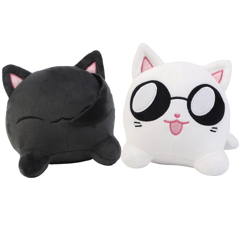 Süße Gojo Katze Plüschtiere Cartoon Heißes Anime Katze Plüschtiere Spielzeug Stofftiere Kissen Heimdekoration Kinder Geburtstagsgeschenke