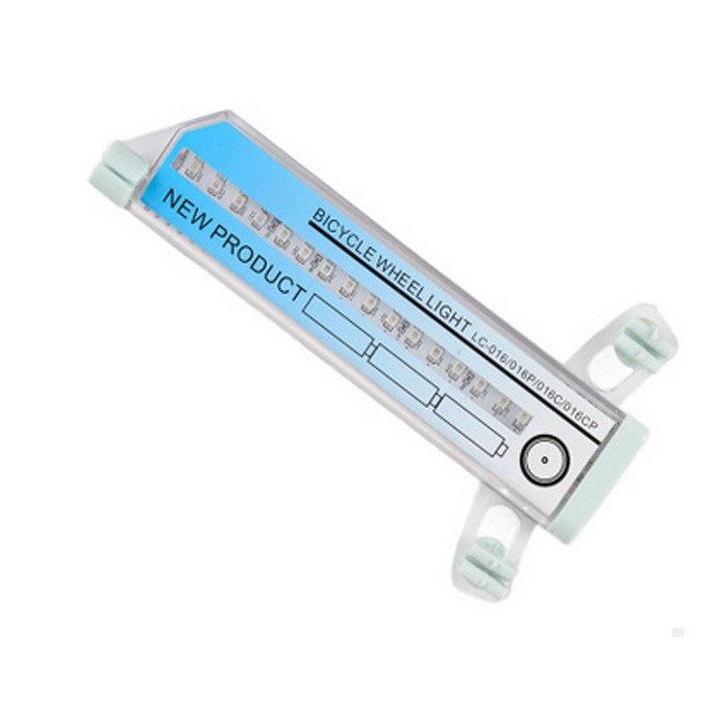 Fahrradlicht Fahrradradlicht Zweiseitig 16 LED-Licht Buntes Fahrrad-Warnlicht