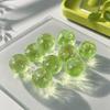 Green Grapes Shape Fruit Squishy Toy Glossy Slow Rising Squeeze Soft Stress Relief Toy  Relaxation
