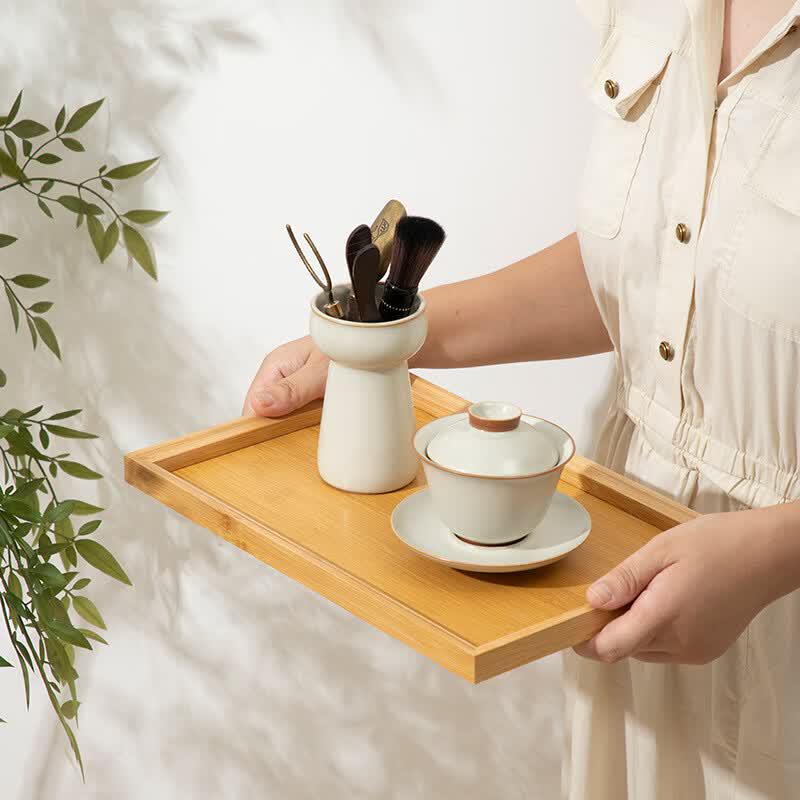 Diren Bamboo Wood Serving Trays