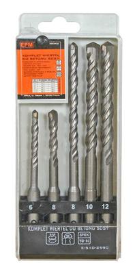 Sds+ Drill Set For Concrete 6.8 - Kr, 8,10,12 - Length Pcs - E-510-2590