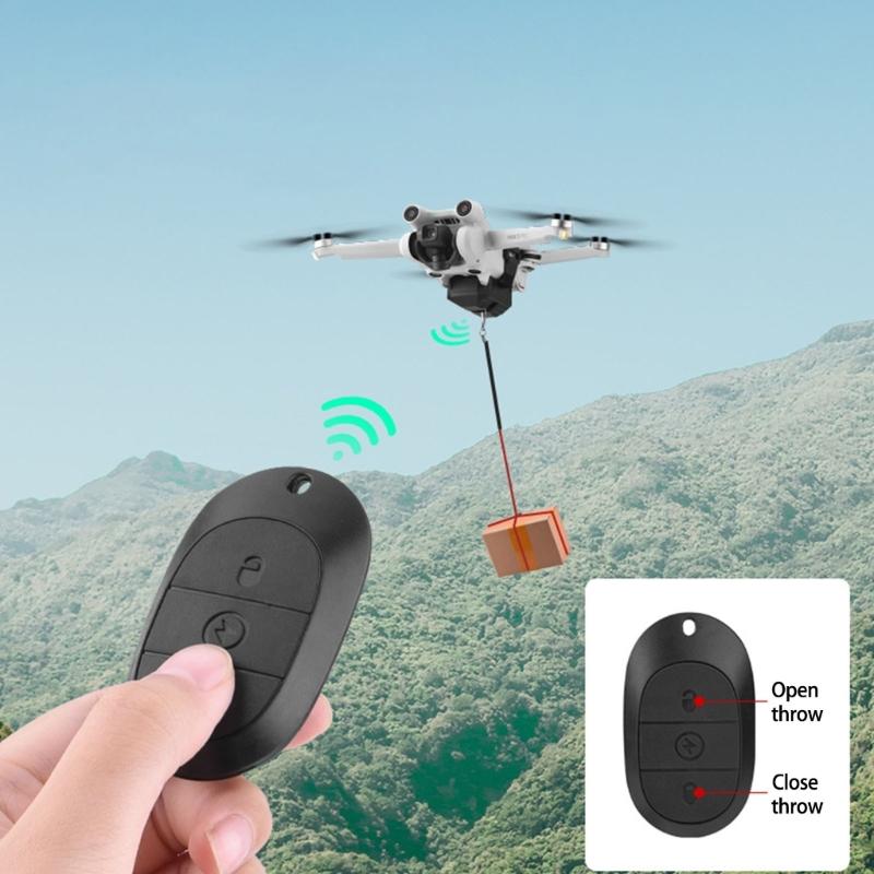 Drones Drop Systems for 4K/4PRO Drones, Quick Release Fishing Baits and Gift Delivery