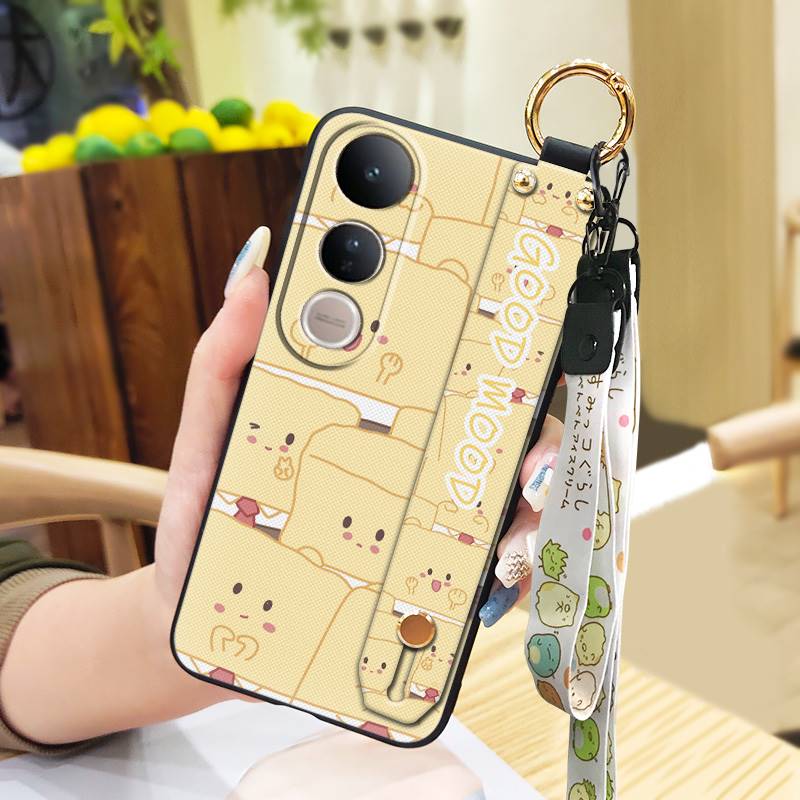 Cartoon Cute Phone Case For VIVO V50 Lite 5G Global Soft case Protective Fashion Design Shockproof Dirt-resistant Ring