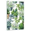 GLASS BOARD PANEL TABLETOP 30x52 CACTUS