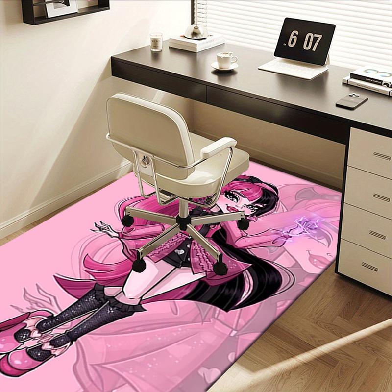 Monster High Chair Mat for Home Decor, Sofa Carpet, Office Rug Gift for Bedroom, Living Room, Various Rooms