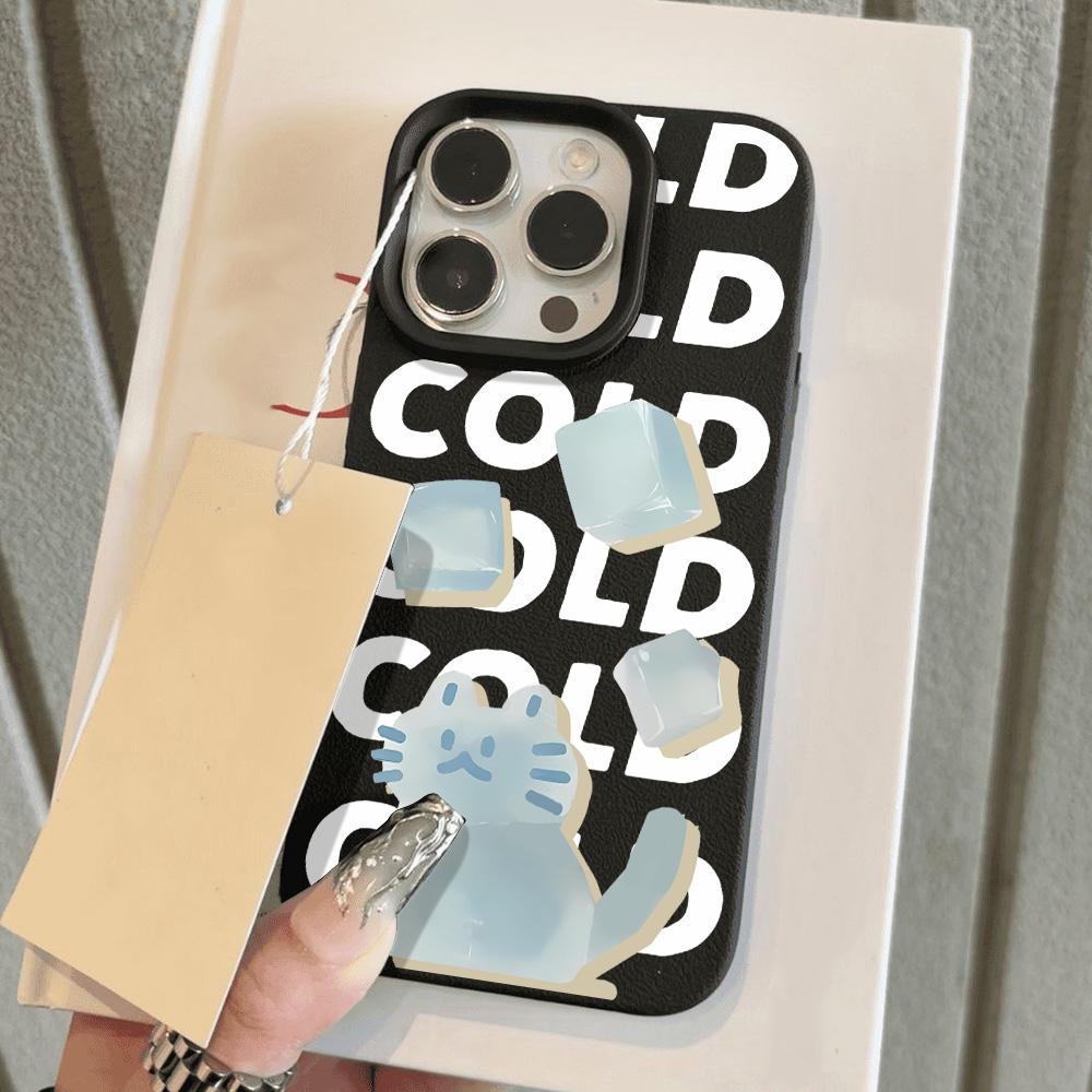 Love Heart Phone Case For iPhone 13 Case iPhone 16 Pro 11 12 14 15 Pro Max 16 Plus Leather Texture Shockproof Soft Cover Funda