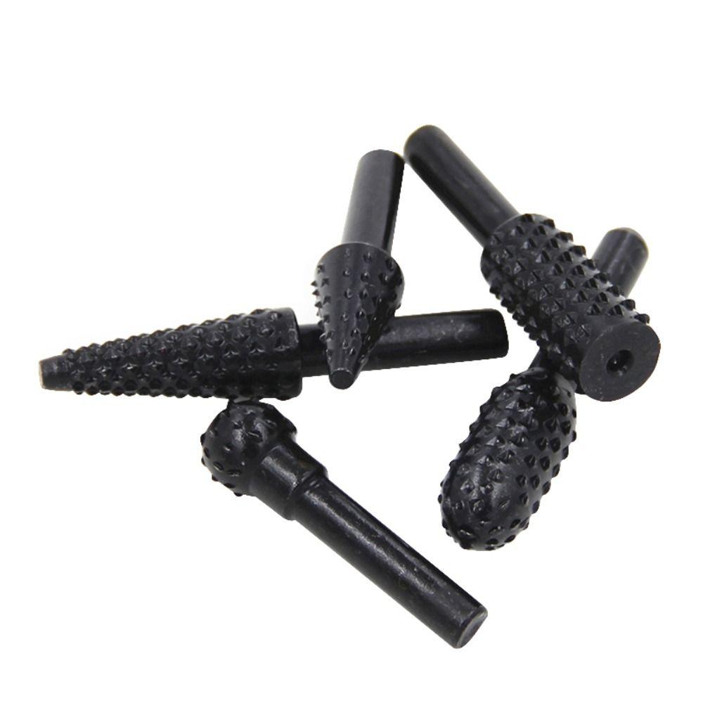 20 Pcs Wood Drilling Electric Grinding Head Tool Carving Rotary Rasp File  Rotary File