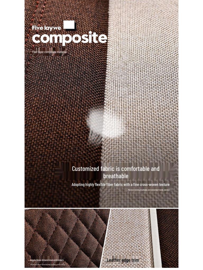 Universal Four Seasons Full Coverage Linen Seat Cushion Set for Small Cars