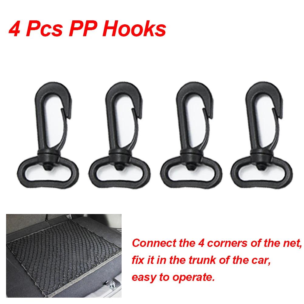 Univerzální síť do kufru auta, elastická síť do zavazadel, organizér do nákladu, úložný prostor z nylonových síťovin, roztažitelná síťovina do interiéru auta, kapsa