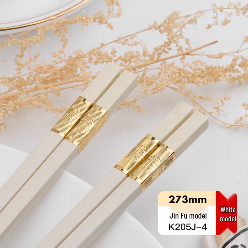 Kemando Alloy Chopsticks Gift Set (10 Pairs)