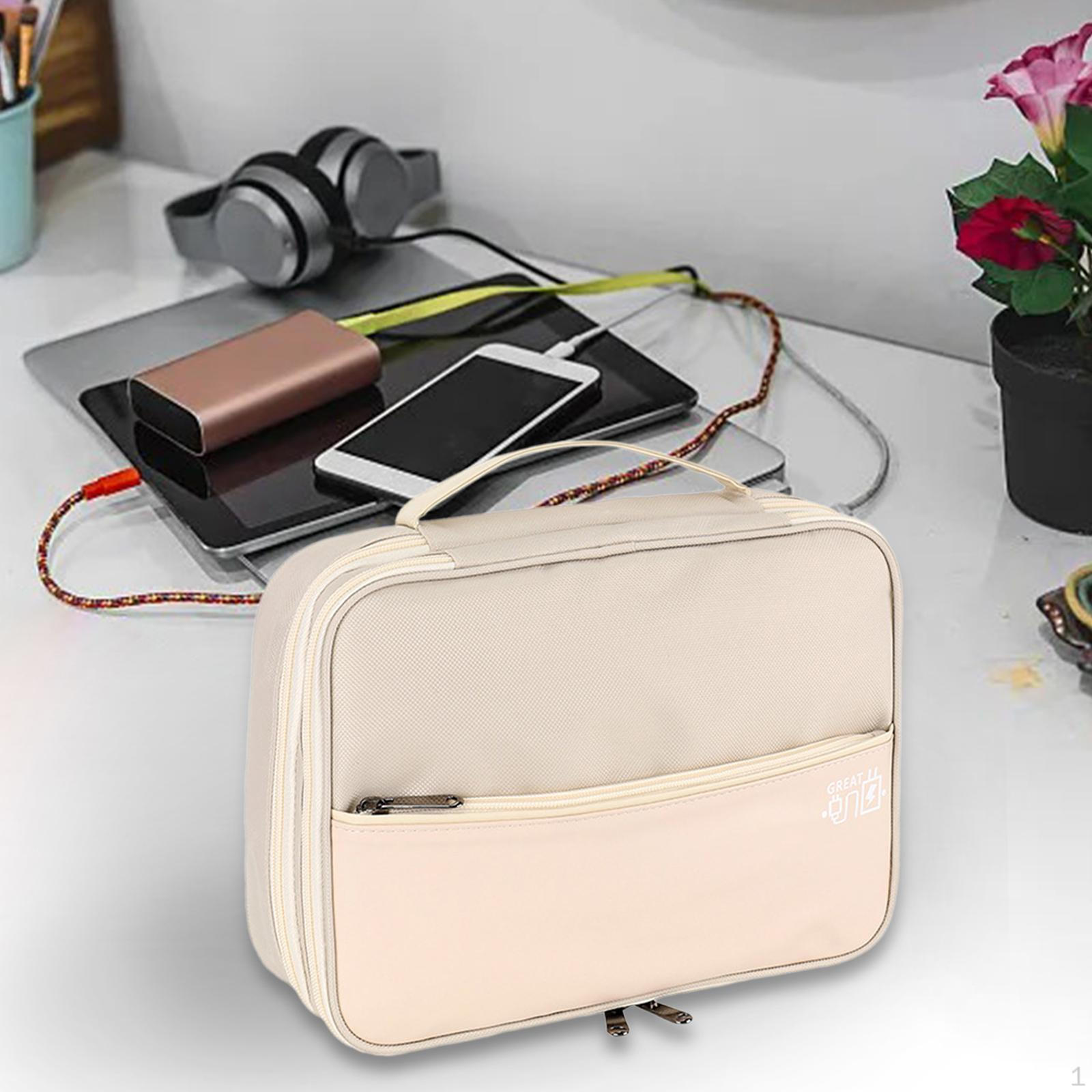 

Data Cable Storage Bag Digital Electronic Organizer Multiuse Line for C