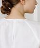 KNOWING String Belted Blouse (White)