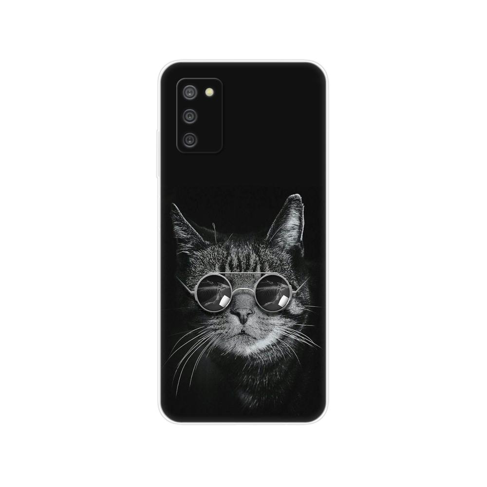 Per Samsung A03S Custodia 164,3 mm Copertura Posteriore del Telefono Su Samsung Galaxy A03s GalaxyA03s A 03s a037 Custodia Morbida Tpu Bumper in Silicone 6,5 pollici
