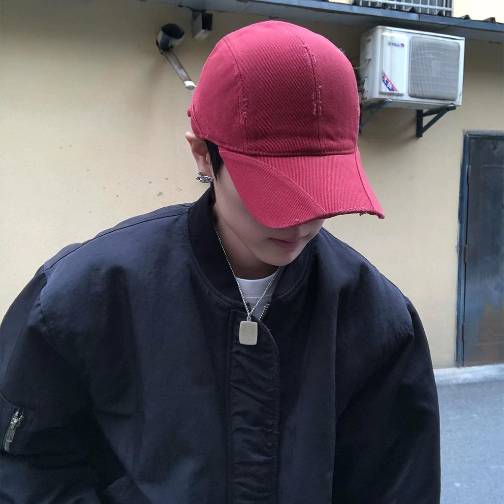Spring And Summer American Street Leopard Print Camouflage Solid Color Baseball Cap Men'S And Women'S Sunshade Personalized Retro Cap