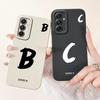 Schutzhülle für Samsung Galaxy A17 5G SM-A176B: Neue Glücksbuchstaben-Hülle, stoßfest, aus weichem Silikon.