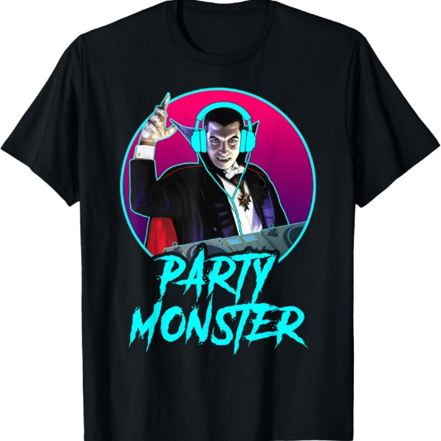 

Dracula Party Monster DJ T-Shirt XXXXXL чорний