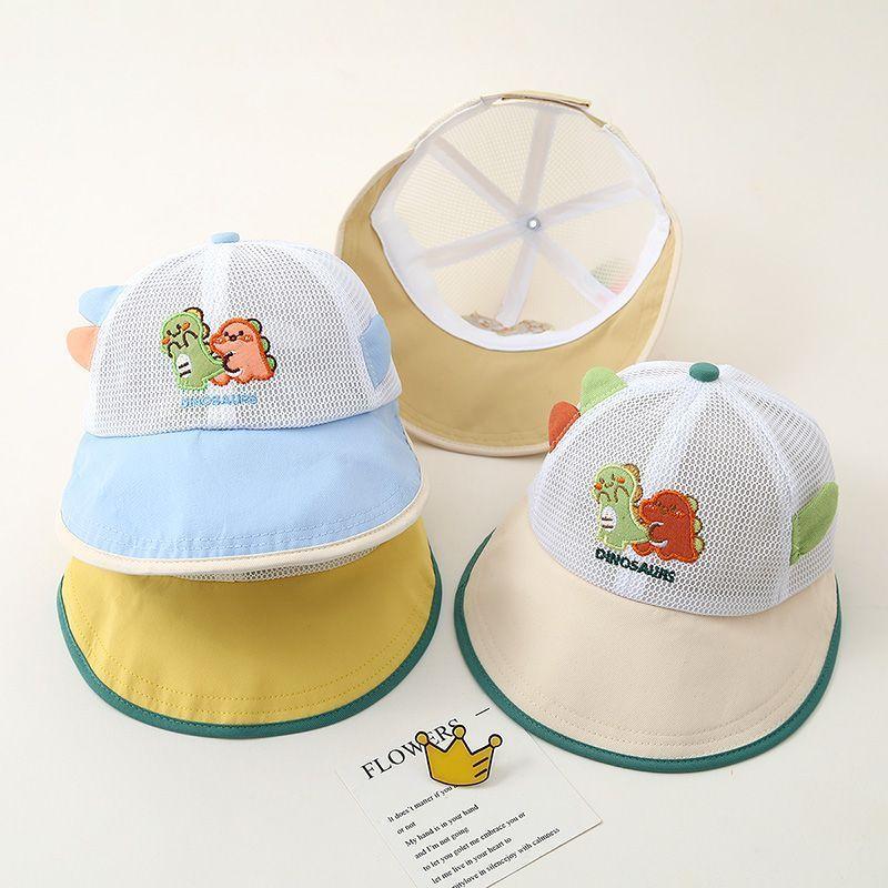 Kids Summer Thin Breathable Mesh Baseball Cap Boys Girls Baby Sun Protection Visor Hat Trendy