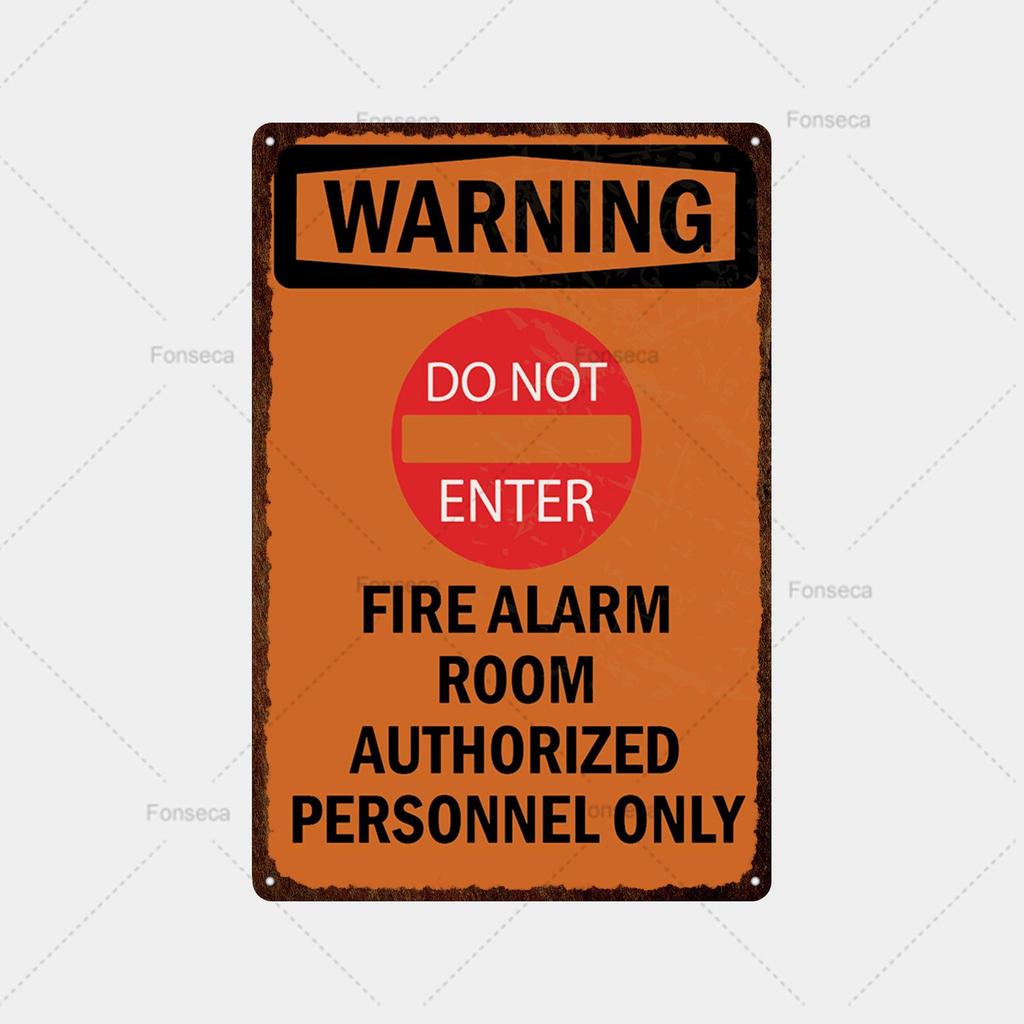 Forbud advarselskilt metallskilt retro blikkskilt plakett metallbar retro veggdekor hjem klubb mannehule metallplakat