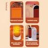 Small Heater Quiet Electric Overheat Protection Small Space Heater For Office Heating For Indoor Table Shelf Office Bathroom
