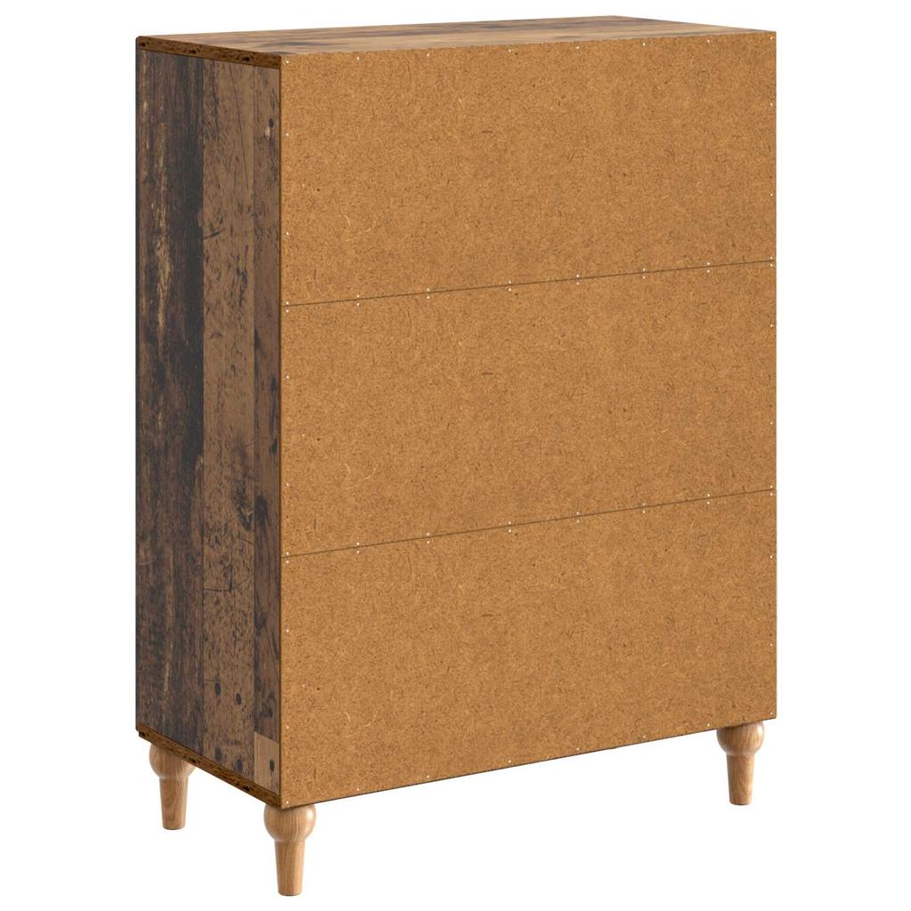 Sideboard Reclaimed Wood 66 x 34.5 x 90 cm Engineered Wood