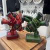 Red/Green Fat Zaku Q Version Magnetic Assembly Action Figures Model Kit Mech Desktop Decoration Trendy Toys Gifts Collectible