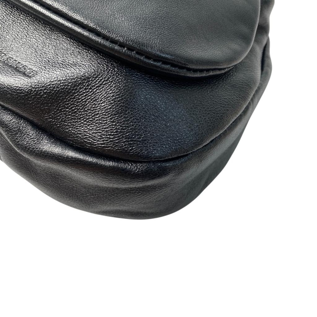 Used JIL SANDERHandbag Black/gold Leather Women