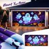 Halloween Flag Party Decoration Photo Prop for Outdoor Festive Decor