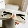 2Pcs Transparent Large Myopia Glasses Ultralight Square Frame Anti-Blue Minus Eyeglasses Retro Prescription Eyewear
