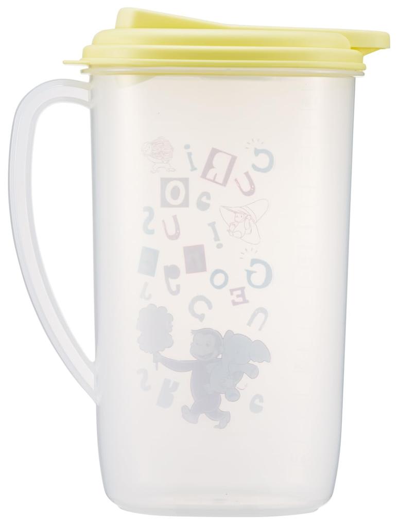 Skater Water Curious George Alphabet Pot/Water Pitcher, 1.9L, Design, CI19-A