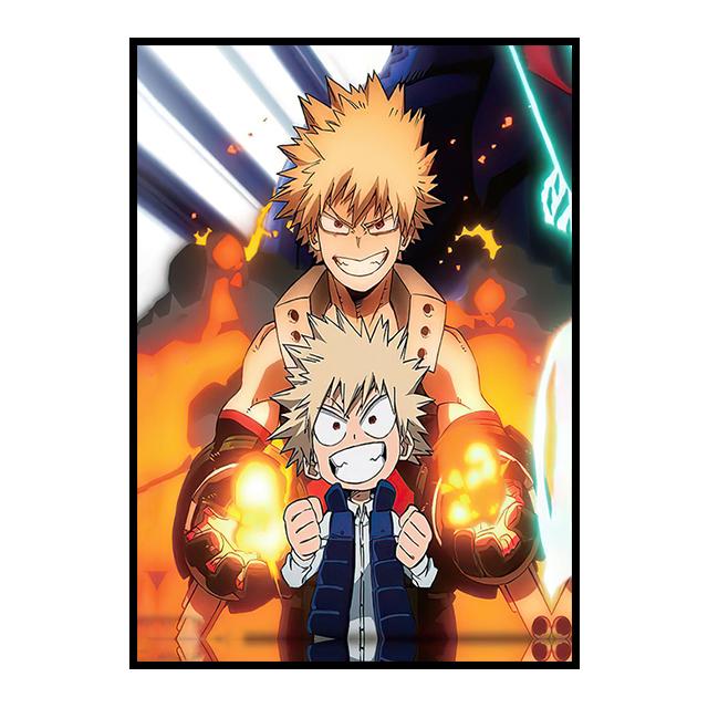 My Hero Academia Decoration Mural Japanese Anime Poster Canvas Painting and Living Room Wall Art Prints for Modern Home Decor No Frame