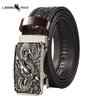 Pánský slitinový automatický opasek etnického stylu, ležérní, dominantní osobnost, vyřezávaný opasek se vzorem fénixe