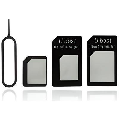 4-in-1 Adapter Nano-SIM-Karte, SIM-Karte