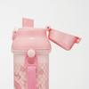 Skater Water Bottle for Children Direct Drinking 480ml Plastic One Touch Dishwasher Safe Made In Japan Sanrio My Melody Big Ribbon Girls PSB5SANAG-A