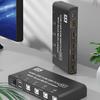 4K HDMI KVM Switch: Seamless 4-in-1 USB Keyboard/Mouse Synchronization