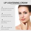 OUHOE Lip Brightening Balm 10ml Natural Ingredients for Long-lasting Hydration, Brightens Lip Color and Provides Antioxidant Protection