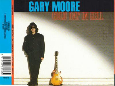 CD GARY MOORE - Cold Day In Hell VSCDX1393 Virgin 1992 UK Rock Used
